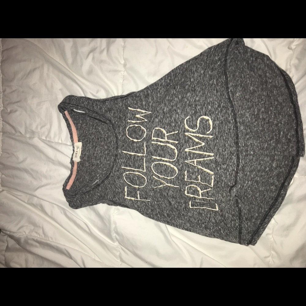 “follow your dreams” tank top
